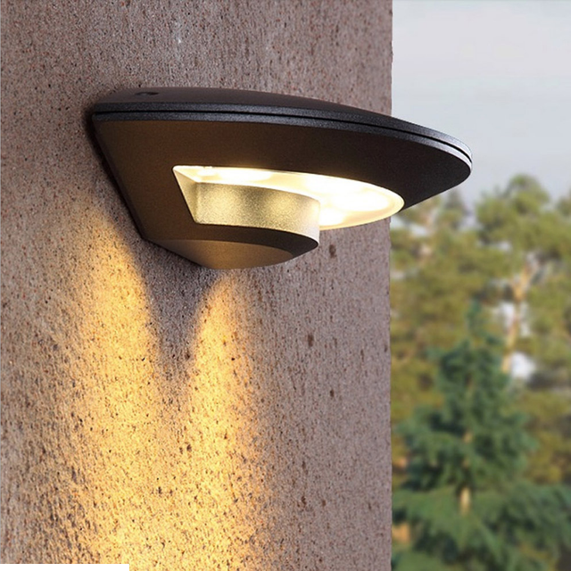 led buitenwandlamp waterdichte binnenplaats buitenwandlamp eenvoudige buitenbalkon terras wandlamp vochtbestendig