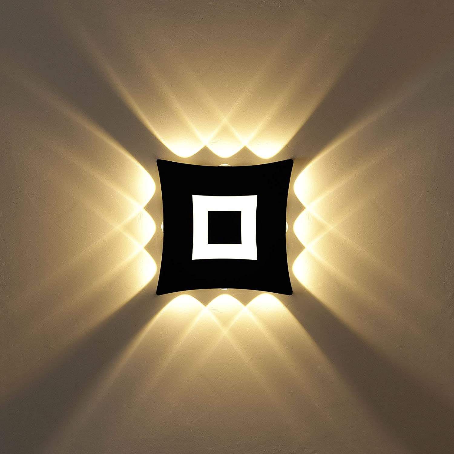 Moderne Wandlamp Cube Led Wandkandelaar Lamp Waterdicht IP65 Interieur Wandlamp 110V 220V Voor Badkamer Outdoor verlichting 4W 6W 8W