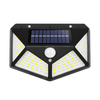 100 LED Solar Wandlampen Outdoor Solar Lamp PIR Bewegingssensor Zonne-energie Zonlicht Straatlantaarn voor Tuinverlichting