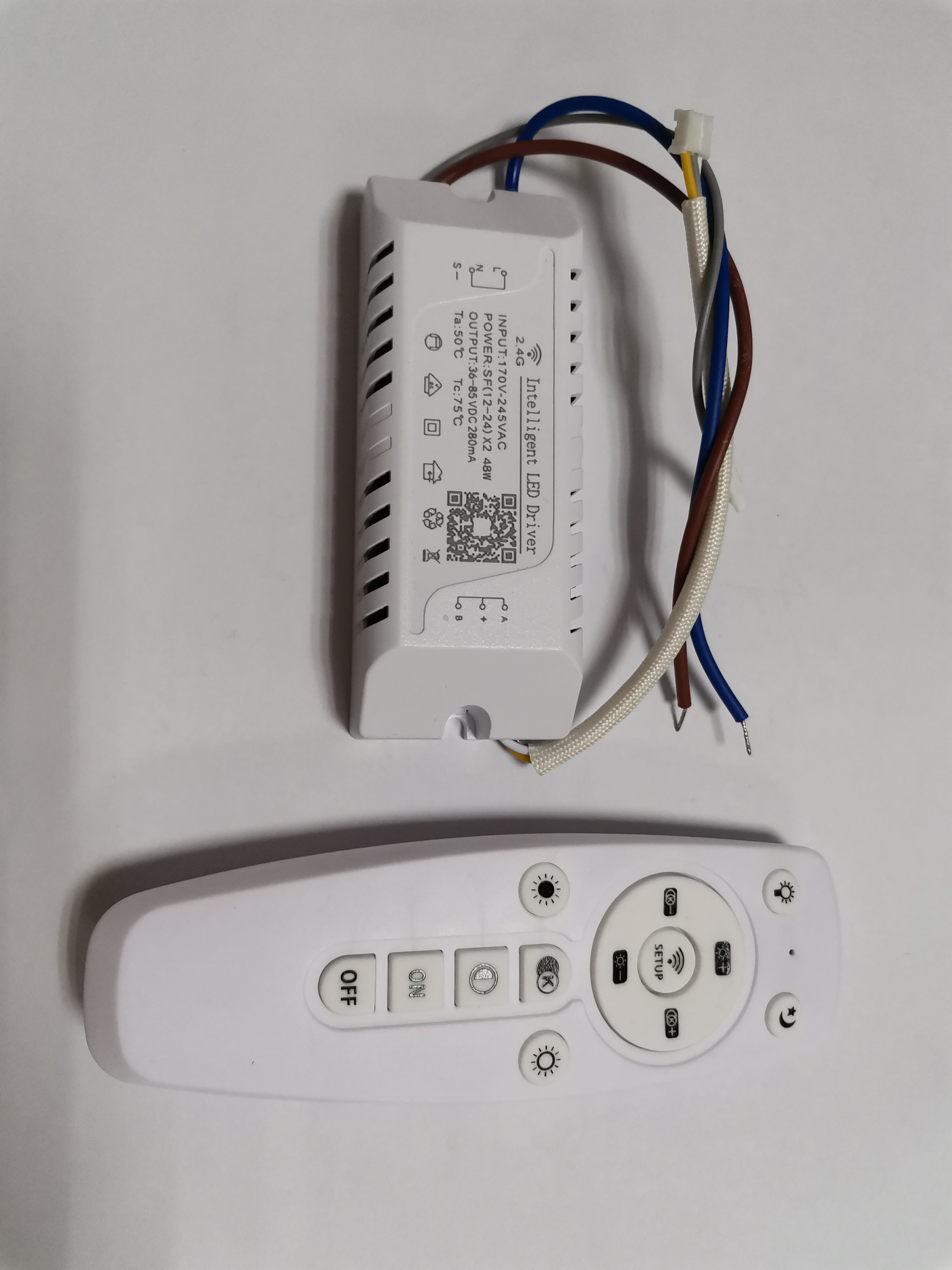 Tuya APP Gateway Compatibel Zigbee Smart Dip Dimming Power Driver 2.4G app controle en controller