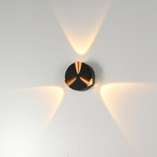 Outdoor waterdichte en vochtbestendige wandlamp buiten aluminium binnenplaats terras gangpad trappenhuis gangpad lamp