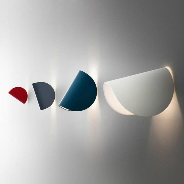 Draaibare Wandlamp Moderne Led Wandlamp Minimalistische Wandlamp Italiaanse Woonkamer Creatieve Roterende Kunst Hotel Wandlamp Nordic Slaapkamer Nachtkastje Wandlamp