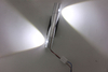 Hoek Vierkant 2w Voet Lamp Verzonken Bewegingssensor Led Stap Trap Lichten Zijtrap Licht Wit Luxholic Modern Indoor Home