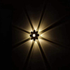 Waterdichte Outdoor Wandlamp Binnenplaats Lotus Stijl Outdoor Gang Balkon Binnenplaats Trappen Multi-head Spotlight Wandlamp