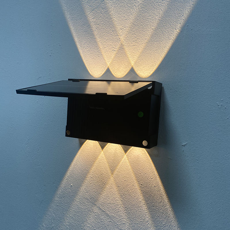 up and down IP65 Solar Lamp Opladen op zonne-energie Solar wandlamp IP65 waterdichte buitenwandlamp voor tuindecoratie