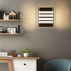 Moderne minimalistische rechthoekige LED-wandlampen Scandinavische stijl wandlampen voor binnen Woonkamerverlichting AC85-265V Eenvoudige verlichting