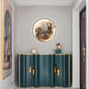 Moderne wandlamp voor thuis binnenshuis woonkamer slaapkamer gang hotel kunst muurschildering verlichting universum led maan wandlamp aan de muur gemonteerd