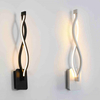 16W Moderne huisdecoratie Golfvorm Aluminium Up Down LED-wandlamp indoor LED-wandlamp Holiday guirlande licht