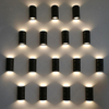 Led Wandlamp Waterdicht IP65 Aluminium Strip Wandlamp 12W 24W 30W 85 ~ 265V led Path Veranda Straat Licht Voor Buitenverlichting