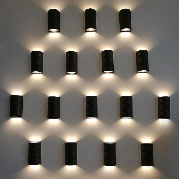 Led Wandlamp Waterdicht IP65 Aluminium Strip Wandlamp 12W 24W 30W 85 ~ 265V led Path Veranda Straat Licht Voor Buitenverlichting
