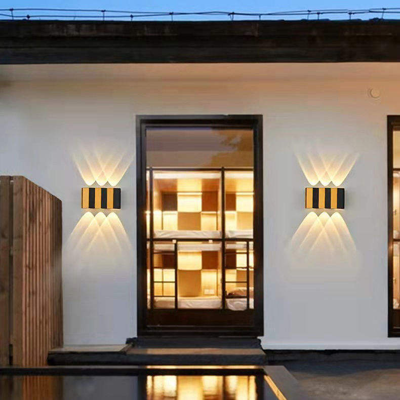 NIEUWE Waterdichte Exterieur Moderne Wandmontage Led Lamp LED Wandlamp Outdoor Blaker Beugel Wandlampen voor Thuis Trap Licht Buitenschansen