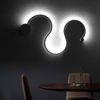 Einfache Moderne Creative Wohnzimmerlampe Hintergrundwanddekoration Designer Lamp Speziell Geformte Nachttischlampen
