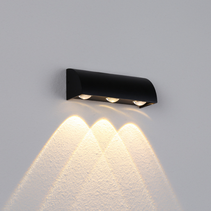 Nordic Persoonlijkheid Wandlamp Eenvoudige Led Woonkamer Achtergrond Wandlamp Hotel Hal Gang Verlichting Op En Neer