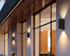 12W kolom dubbele kop waterdichte wandlamp Unieke nachtlamp IP65 waterdichte wandlamp voor tuindecoratie