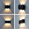Moderne Minimalistische Outdoor Indoor Hotel Gangpad Gang Deur Binnenplaats Trap Veranda LED Waterdichte Maan Wandlamp Goederen