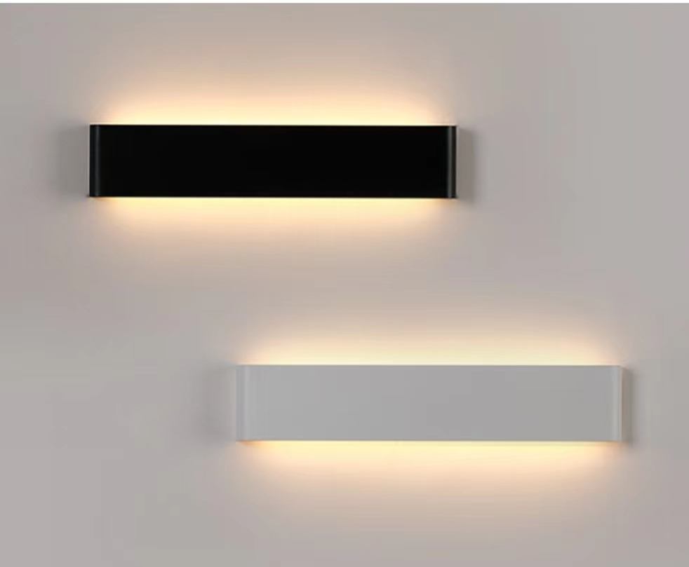 16W 24W 2.4G lange wandlamp met controller led-lamp omhoog en omlaag licht binnen wandlamp LED wandlamp drie kleuren temperatuur wandlamp