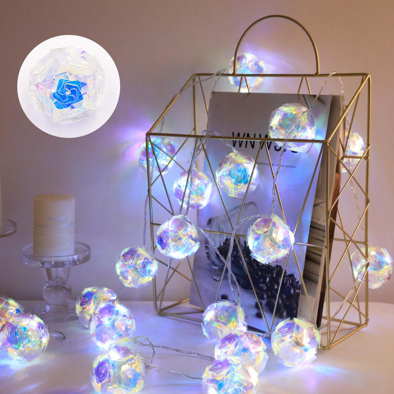LED Kerstversiering Licht Nieuwjaar Room Decor Garland Holiday Ornaments Outdoor Garden Decor String Lamp Santa Claus Lights