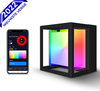 Moderne Indoor RGB 10W LED Wandlamp Up en Down Versieren Wandkandelaar slaapkamer nachtkastje kleurrijke Wandlamp Met Afstandsbediening