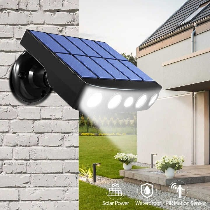 Nieuw Type Inductieve Monitoring Solar Wandlamp Outdoor Waterdichte Villa Binnenplaats Lamp Outdoor Tuinhek Trap Trap Lamp