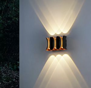 Nieuwe Waterdichte LED Wandlamp Outdoor Indoor Balkon Aluminium Veranda Tuin Blaker Villa Wandlamp Armatuur