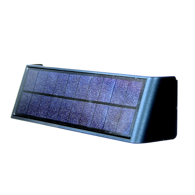 LED-lamp op zonne-energie wandlamp buiten veranda tuin waterdichte wandlamp omhoog en omlaag lichtgevend