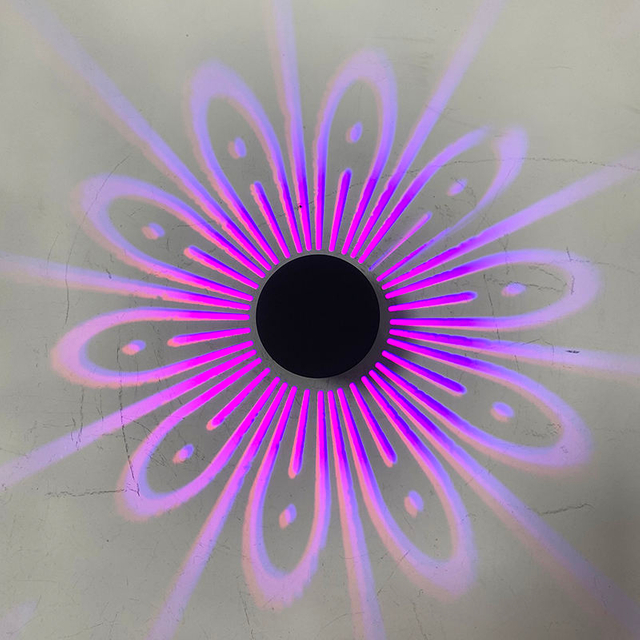 Nieuwe Peacock Lamp Led Wandlamp RGB Schansen Verlichting decoratie lamp binnenverlichting