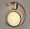 12W Vlinder LED Hanger Wandlampen bedlampje muurbevestiging Nordic Binnenverlichting Bedlampje Opknoping Lampen Moderne Woonkamer Decoratie