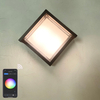 Minimalistische stijl Tuya Smart WiFi LED-wandlamp 10W RGBW Outdoor Indoor APP Waterdichte schans Dimbare tuinverlichting