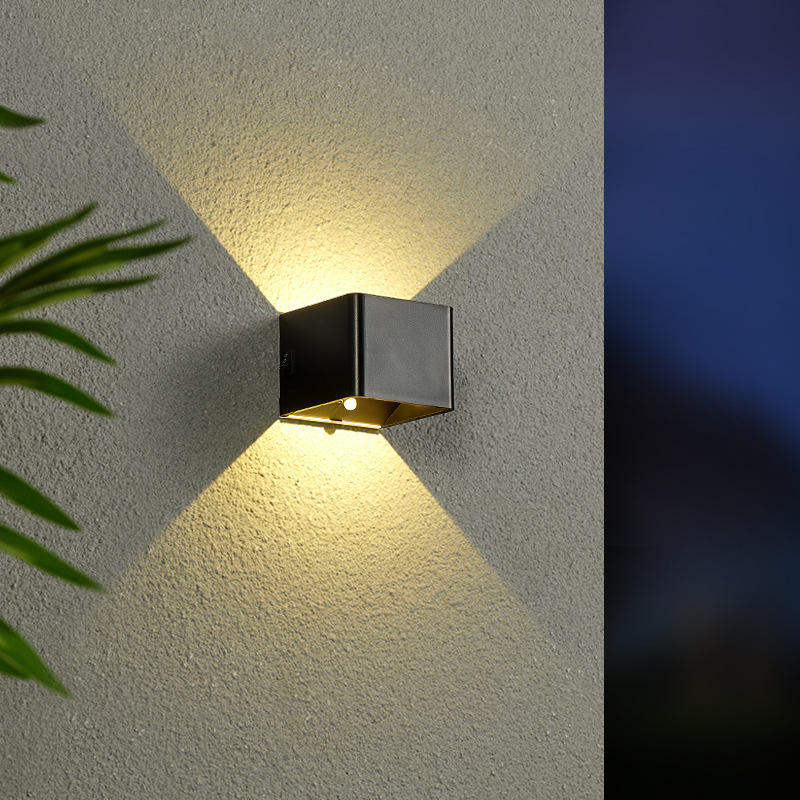 Led Opladen Wandlamp Slaapkamer Hoofdeinde Human Sensing Slaapzaal Usb Geen Bedrading Geen Ponsen Gangpad Hal Klein Nachtlampje