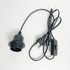 E27 E14 US AU UK EU Verlengsnoer Met 303 Schakelaar Kabel 1.8 m Schroef Base Lamphouder LED hanglamp Head Bulb Socket