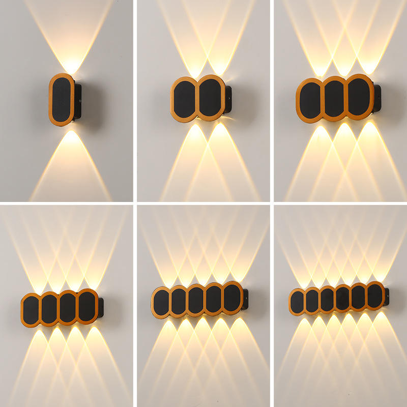 6W 12W Led Wandlamp Outdoor Waterdichte IP65 Veranda Tuin Wandlamp Indoor Slaapkamer Nachtkastje Decoratie Verlichting lampen Aluminium