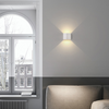 Bewegingssensor 12W LED Wandkandelaar Waterdicht IP65 Veranda Tuin Up En Down Wandlamp Halfronde Waterdichte Wandlamp
