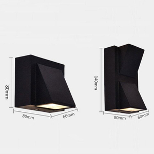 Outdoor Verlichting Waterdichte Wandlamp Moderne Aluminium Up En Down Led Wandlamp Exterieur Tuin Yard Veranda Licht