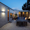 Led Veranda Licht Waterdicht Outdoor 6W 12W Zwart Aluminium Wandlamp Tuin Binnenplaats Gang Balkon Blaker Licht AC110V/220V