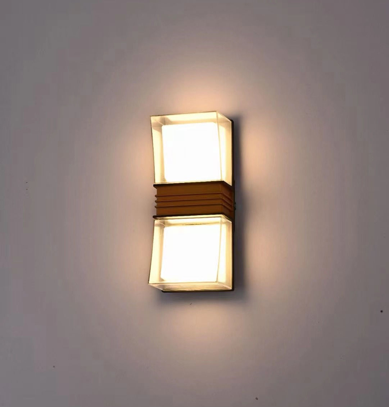 6W 12W LED Moderne Outdoor Waterdichte Wandlamp Binnen Slaapkamer Woonkamer Balkon Wandlamp Home Verlichting Aluminium Wandkandelaar
