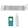 24W dimbare LED-plafondlamp lichtgevend driekleurig aanpassen 5730SMD lichtbronverlichting infraroodregeling slaapkamer downlight