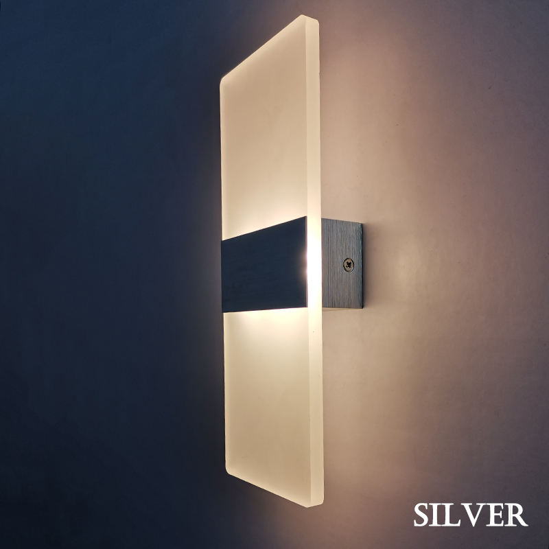 Beste Koop Acryl Pillen Wandlamp 6W LED Wandkandelaar voor Binnenverlichting Industriële Decoratie Gang Hotel Cafe Embed blaker