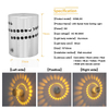 Best verkopende 3W AC85 ~ 265V aluminium wandmontage indoor decoratielamp RGB LED-nachtlampje met controller LED-wandlamp modern