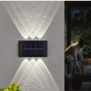 Straatlantaarn Led Solar Light Outdoor Waterdicht Balkon Zonne-verlichting voor Binnenplaats Street Landscape Garden Decor Lamp Outdoor