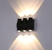 Moderne Wandlamp IP65 Buitenverlichting Binnen Waterdichte 8W LED Wandlamp Woonkamer Gangpad Park Landschap Tuin Licht