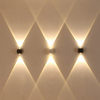 Hoogwaardige waterdichte led-wandlamp voor buiten, omhoog en omlaag gemonteerd met prestaties