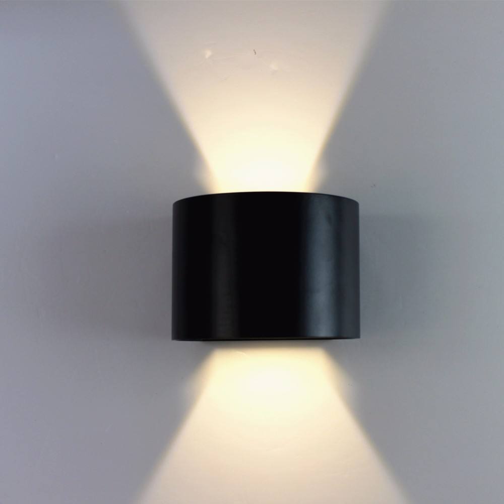 Waterdichte halfronde design led wandlamp 6W buitenverlichting met fabrieksprijs armaturen schansen licht lamp blaker