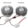 Factory Direct wandlamp RGB wandlamp led indoor trap nachtlampje voor 100% veiligheid IR-afstandsbediening met IR-bediening