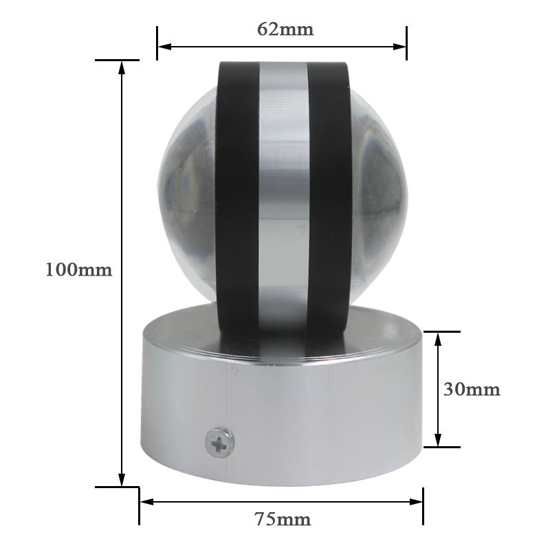 Goed ontworpen hotel fancy RGB wandlamp kleurrijk met korting wandverlichting indoor home decor verlichting met fabrieksprijs