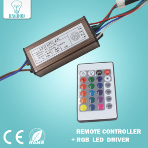 10-100W LED Driver AC85-265V DC25-38V Voeding Waterdichte IP66 Led Transformers + RGB Afstandsbediening voor Led Licht DIY