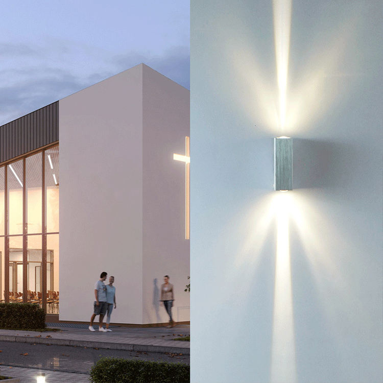 Beam Light Waterdichte Wandlamp LED Wandlamp Outdoor Waterdichte Tuinlamp Hotel Techniek Lamp Fabriek Directe Verkoop