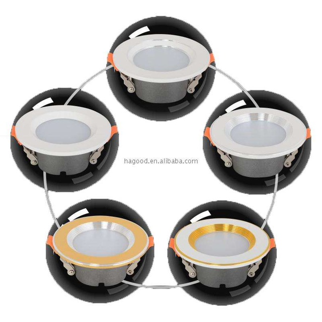 3W 5W 7W 9W 12W 15W Ronde Vorm Lamp Verzonken LED Downlight celing light spot light Met Driver Voor Indoor Gebruik Lamp