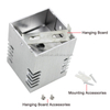 Afstandsbediening Aluminium Muur Plafond Hal Veranda Decoratie Lamp 3W RGB LED Wandlamp Blaker AC85-265V