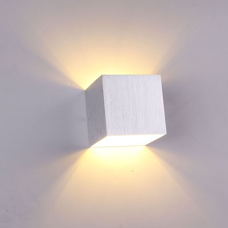 3W Led Wandlamp AC85-265V Indoor Decoratie Lichtpunt Wandkandelaar Veranda Ingebed Aluminium Voor Slaapkamer Woonkamer Hal