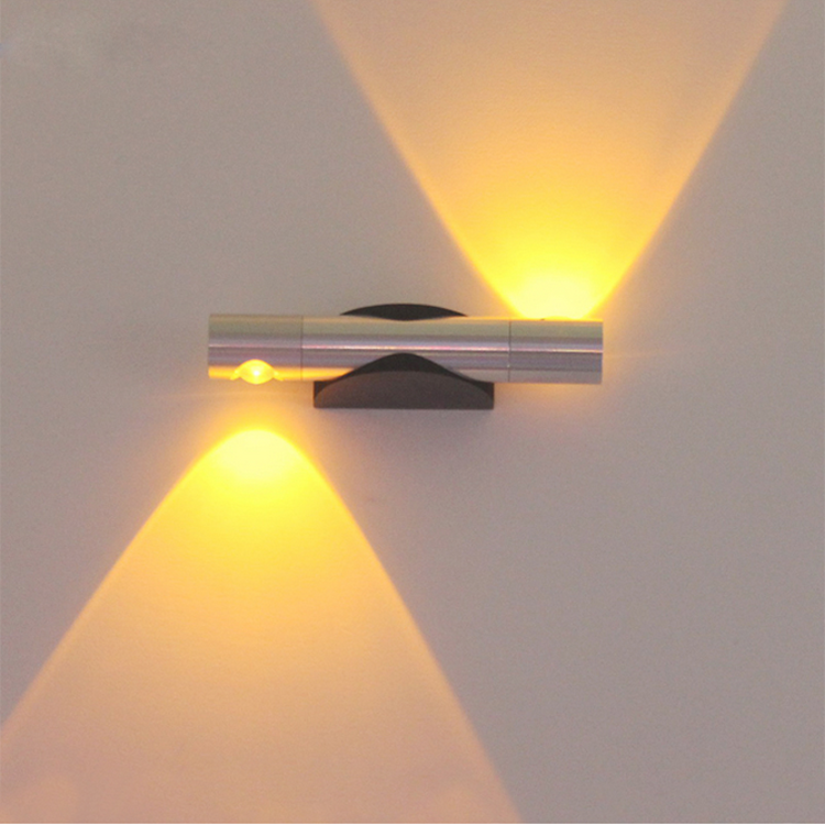 Moderne 6W LED Indoor Wandlamp Aluminium Blaker Home Verlichting Slaapkamer Woonkamer Gangpad Versieren Wandlamp AC85-265V draaien
